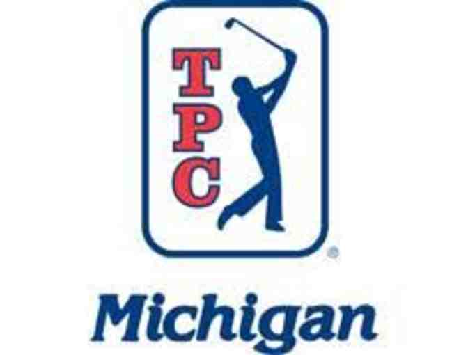 Golf for 3 with Carl Bentley, at TPC Michigan