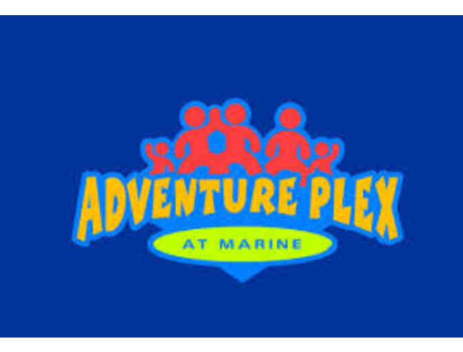 2 ADMISSIONS TO ADVENTUREPLEX ROCK WALL AND ROPES COURSE