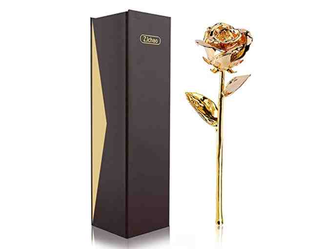 ZJCHAO GOLD DIPPED ROSE