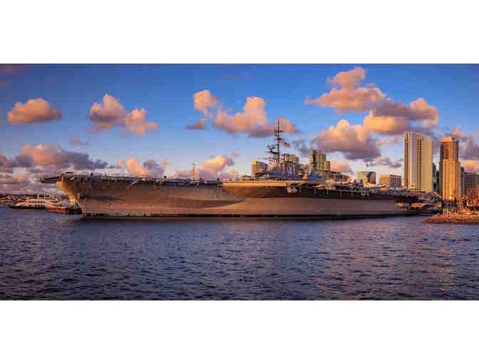 USS MIDWAY MUSEUM ONE FAMILY PACK FOR 4