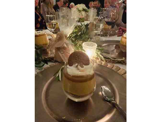 CATERED 'AL FRESCO STYLE' WINE PAIRING DINNER PARTY (1 OF 10 COUP,ES)