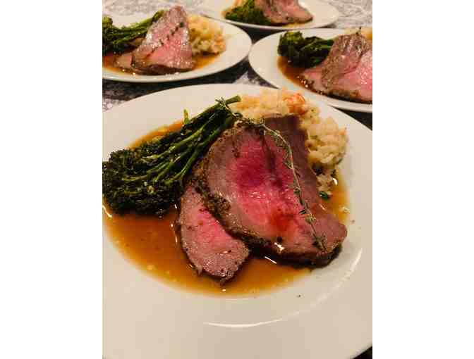 CATERED 'AL FRESCO STYLE' WINE PAIRING DINNER PARTY (1 OF 10 COUP,ES)