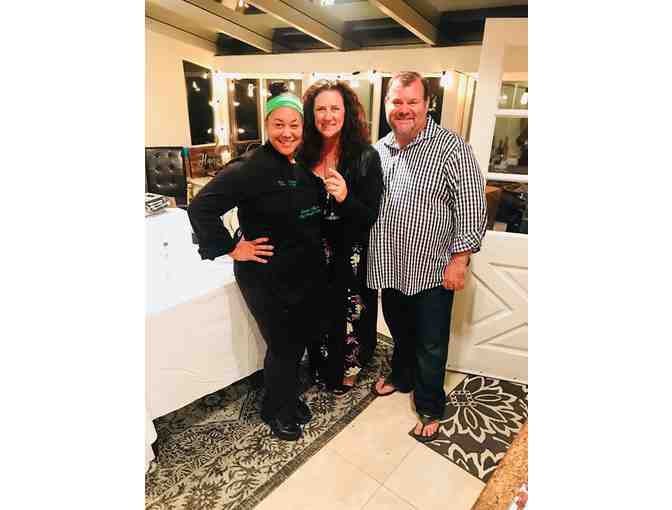 CATERED 'AL FRESCO STYLE' WINE PAIRING DINNER PARTY (1 OF 10 COUPLES)