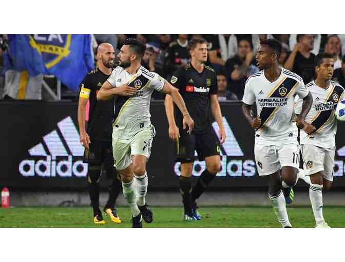 LA GALAXY PLATINUM PACKAGE FOR FOUR, TICKETS, PARKING, JERSEY & MEMORABILIA