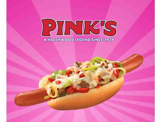 PINK'S FAMOUS HOT DOGS $50- HOLLYWOOD LANDMARK