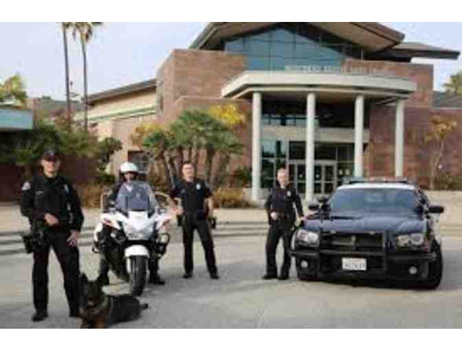 REDONDO BEACH POLICE RIDE TO SCHOOL & LUNCH WITH OFFICER