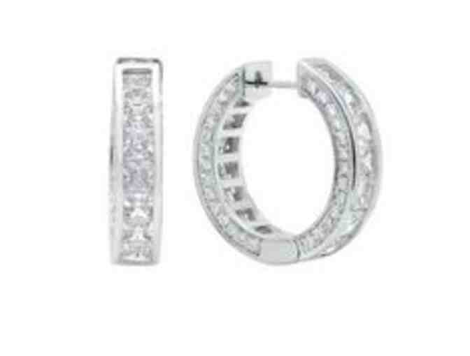 CRISLU DIAMOND QUALITY EARRINGS