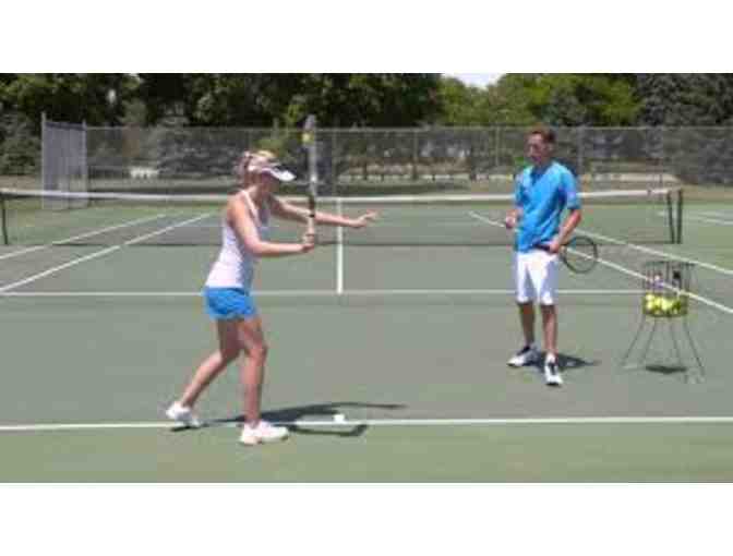 TENNIS LESSON WITH CHRISTIAN LEGRAND