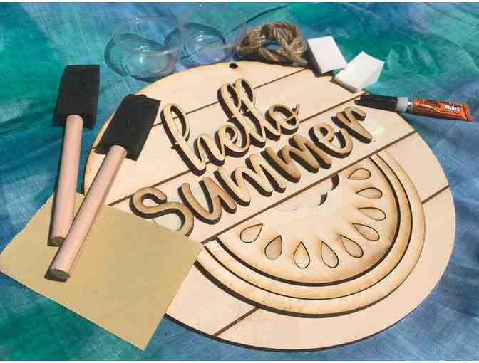 A "SUMMER VIBES" PAINT PARTY KIT FOR 10- FUN FOR ADULTS OR KIDS - Photo 4