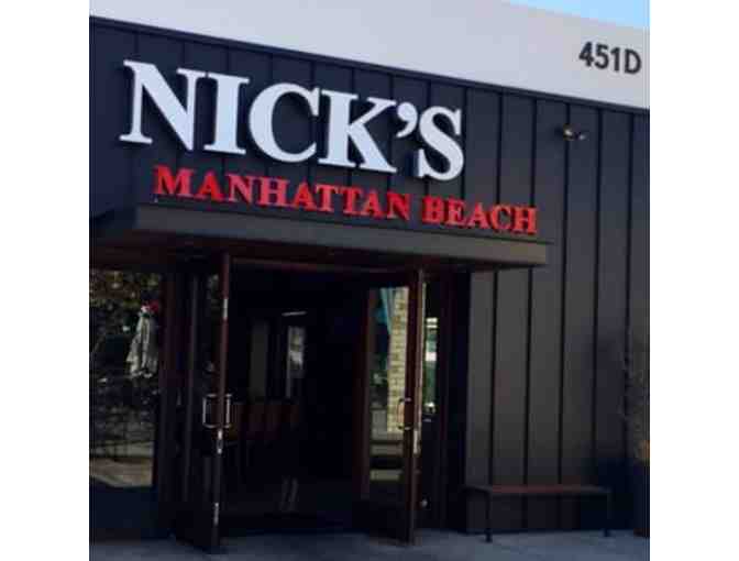 NICK'S MANAHATTAN BEACH $150