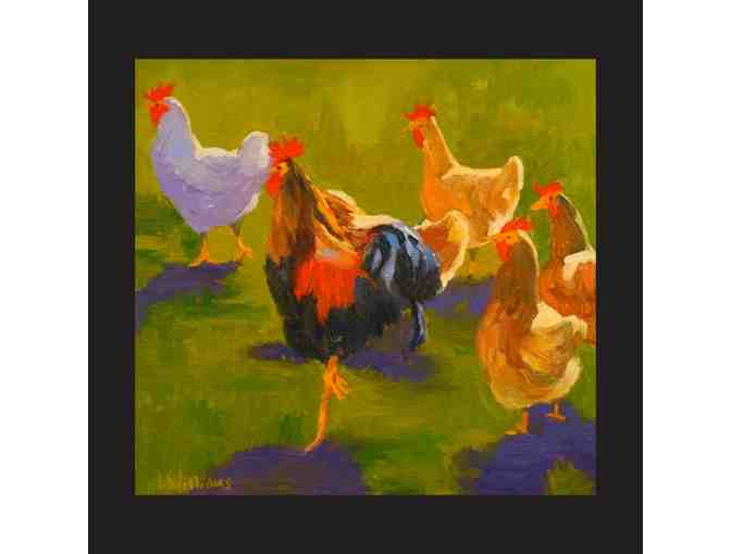 'Fowl Play' Tryptic by Laura Williams