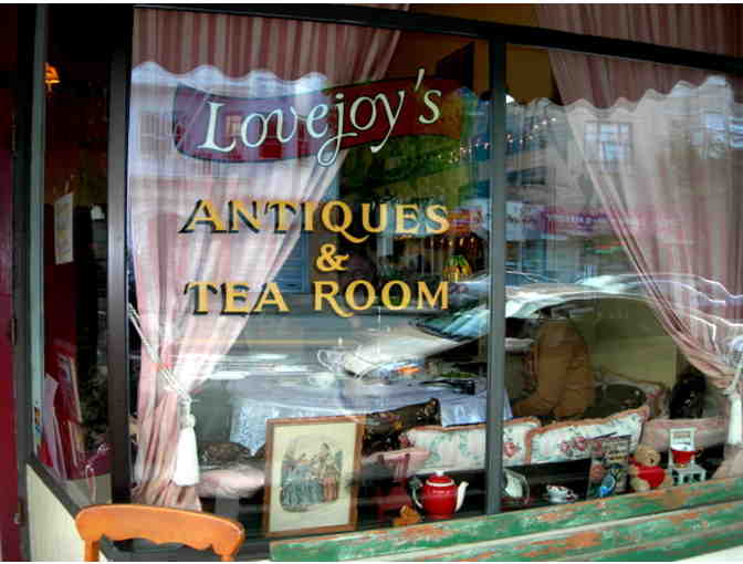 Lovejoy's Tea Room Gift Certificate for One