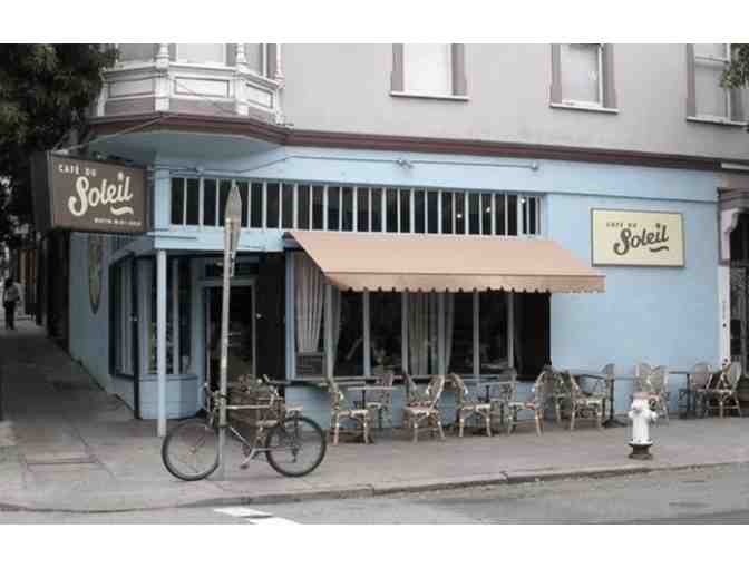 Le Cafe du Soleil - $25 Gift Certificate