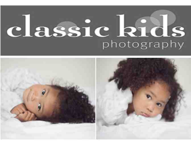 Classic Kids Photography Session & 8x10 archival photograph