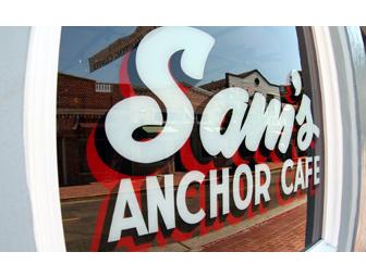 Brunch for 6 at Sam's Anchor Cafe with Narada Michael Walden