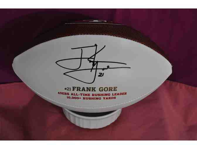 San Francisco 49ers - Limited Edition #21 Frank Gore Football