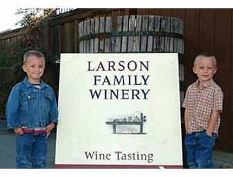 Membership in the Larson Family Wine Club for One Year: Six Two Bottle Pick-ups