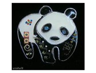 Panda Pin by Israeli Contemporary Artis Yossi Steinberg