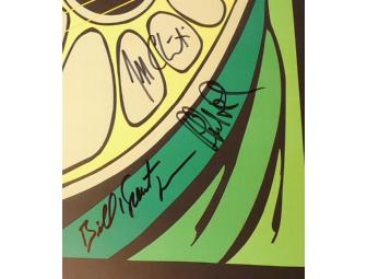 Official Dead 2009 Limited Edition Band Signed Poster