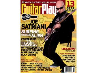 One Year Subscription to Guitar Player Magazine