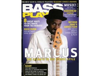 One Year Subscription to Bass Player Magazine