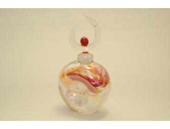 Elegant Art Glass Perfume Bottle