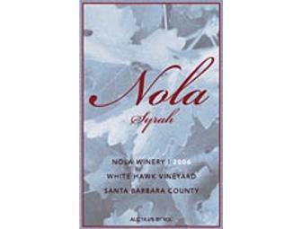 6 Bottles Boutique Nola Winery: 2006 Syrah and 2007 Sauvignon Blanc