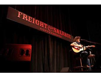 Four Tickets to Freight & Salvage Coffeehouse