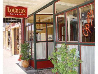 $50 Gift Certificate to LoCoco's Cucina Rustica in Santa Rosa