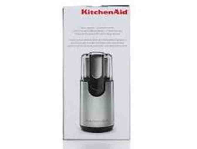 Pkg #7- KitchenAid Coffee Grinder, Two Buffalo Wild Wing Card, and more