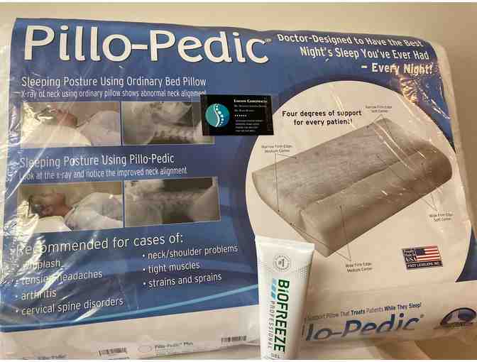 Pkg #10-Gift Basket filled with gift cards, pillow, and more.