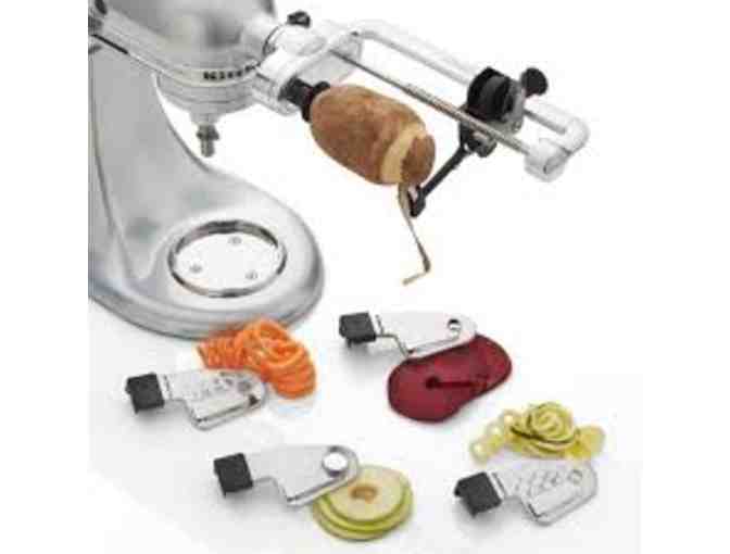 Pkg #80-KitchenAid Spiralizer Mixer Attachment and Oil Change