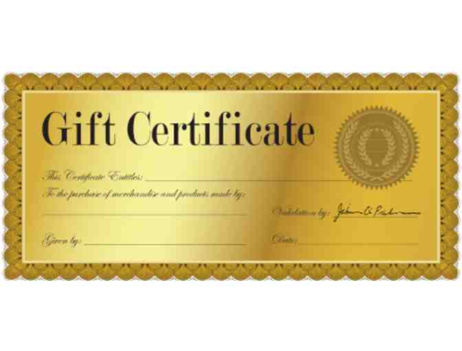 Pkg #106-LED light basket and Gift Certificates