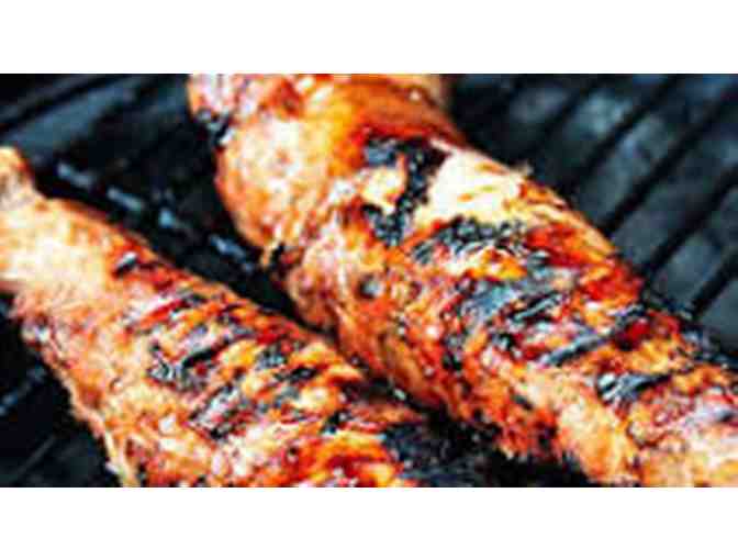 Pkg #36-Bath Supplies and Bracelet, Pork Loin and Restaurant Certificates