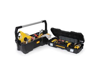 Stanley Black and Decker - DeWalt Tote & Power Tool Case and Tools