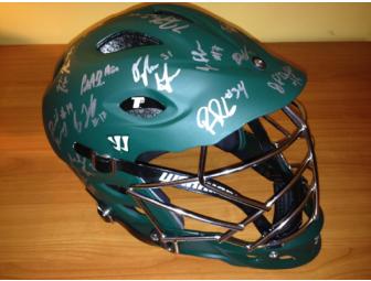 Loyola University Lacrosse Team - David Butts Helmet Signed by 2012 Championship Team