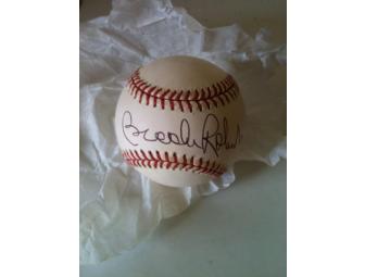 Brooks Robinson Autographed Baseball