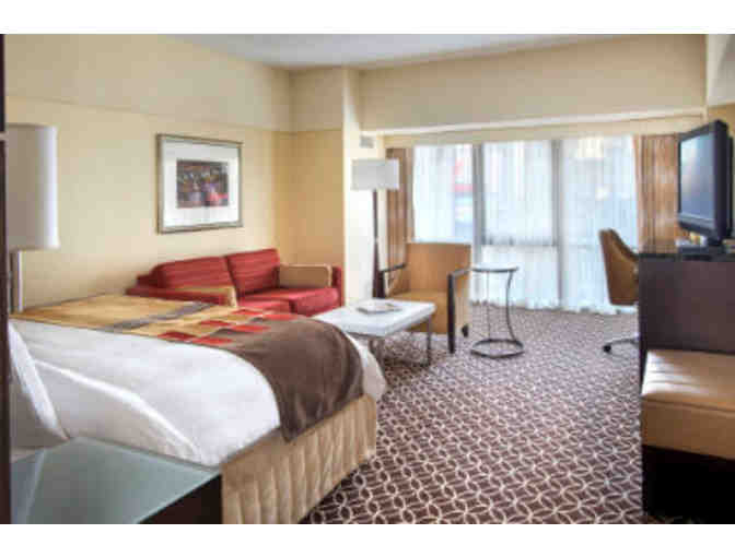The New York Marriott Marquis - 2 Night Stay AND Dinner for 2 at Cafe Un Deux Trois!