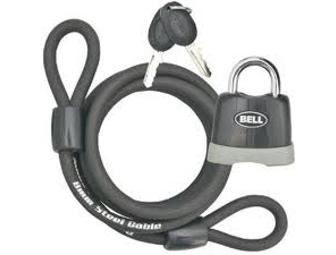 Bicycle Hand Pump and Key Padlock