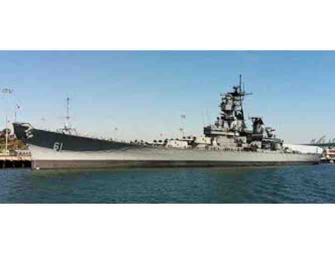Battleship Iowa- 2 tickets