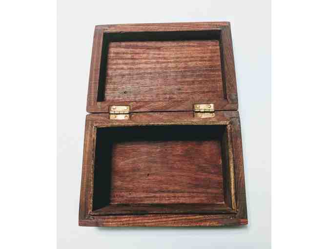 Hand crafted wooden box