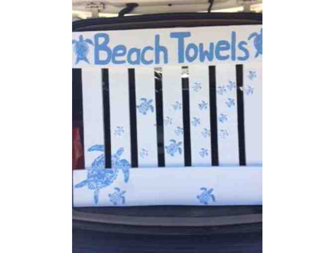 Ms. Risa's class - Wood Pallet Beach Towel Holder