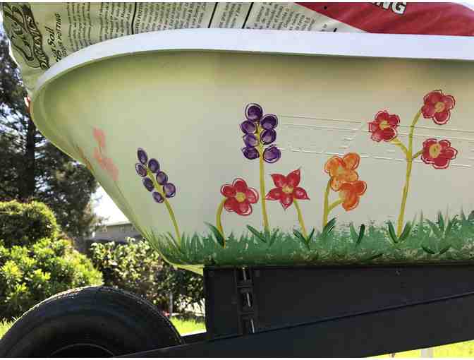 Ms. Macs' class - 'Butterfly Garden' Wheelbarrow