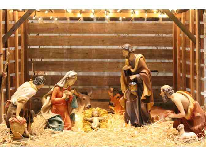 Front Row Pew on Christmas Eve with Reserved Parking Space