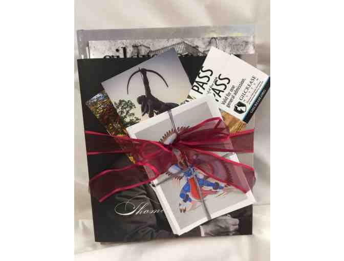 Gilcrease Book Bundle and Longaberger Basket