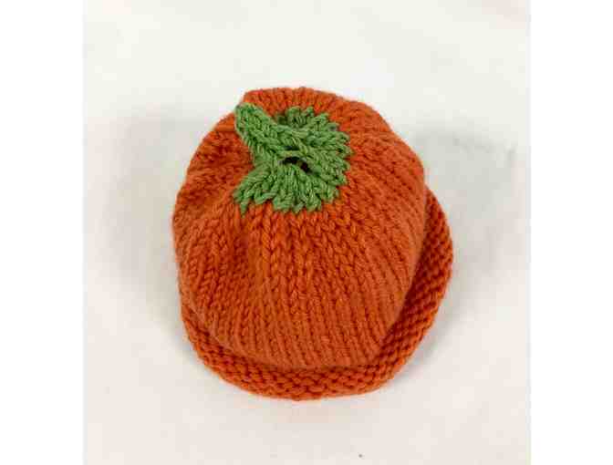 Trio of Handmade 'Pumpkin' Beanies