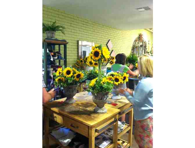 Floral Design Class by Toni