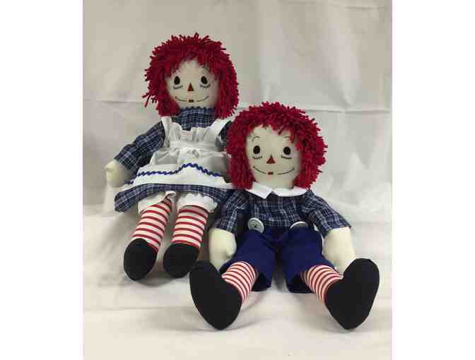 Handmade Raggedy Ann & Andy Dolls