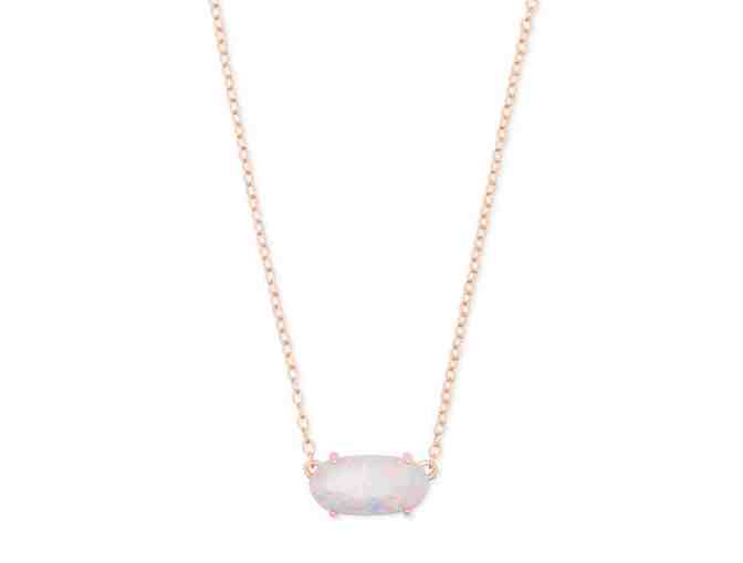 KENDRA SCOTT 14k Rose gold plated Necklace and Earrings