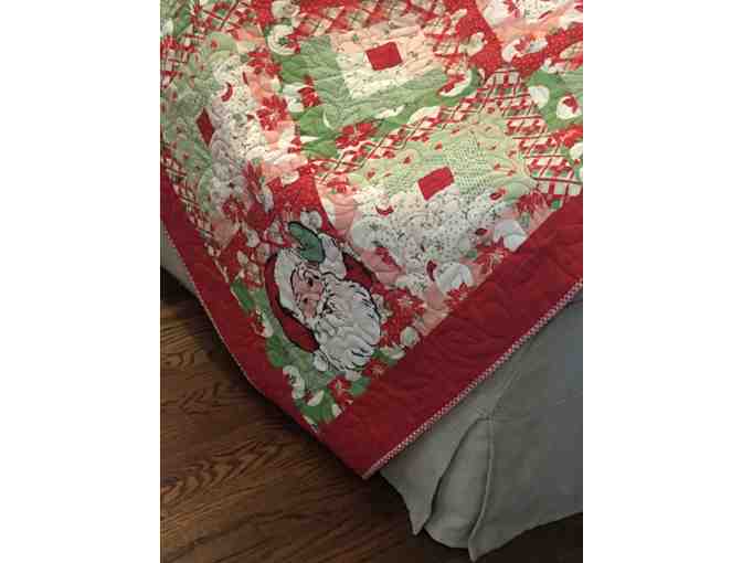 Queen-Sized Christmas Quilt